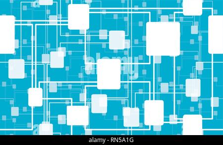 Neural Network Seamless Texture Stock Vector