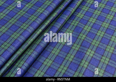 Multicolored wool fabric for shops and Internet sites Stock Photo