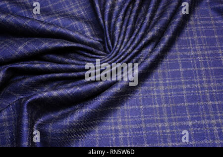 Multicolored wool fabric for shops and Internet sites Stock Photo