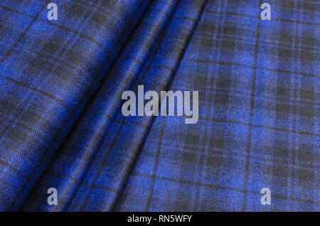 Multicolored wool fabric for shops and Internet sites Stock Photo