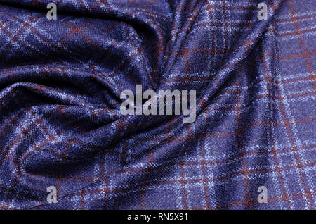 Multicolored wool fabric for shops and Internet sites Stock Photo