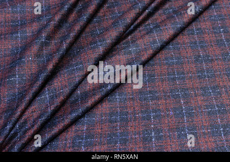 Multicolored wool fabric for shops and Internet sites Stock Photo