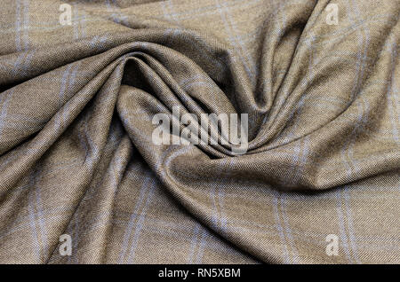 Multicolored wool fabric for shops and Internet sites Stock Photo