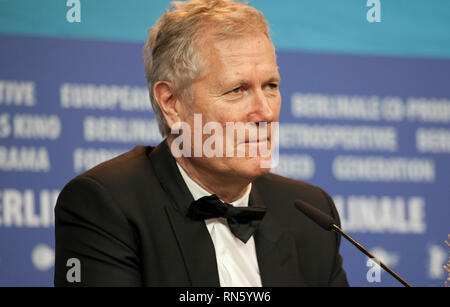 Berlin, Germany. 16th Feb 2019. Director Hans Petter Moland at the award winners press conference at the 69th Berlinale International Film Festival, on Saturday 16th February 2019, Hotel Grand Hyatt, Berlin, Germany. Credit: Doreen Kennedy/Alamy Live News Stock Photo