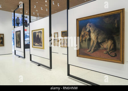 AKC Museum of the Dog, New York City, USA Stock Photo