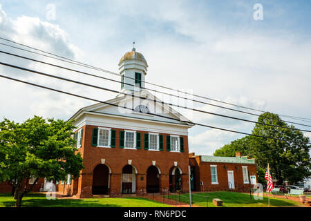 Madison County Courthouse, 2 South Main Street, Madison, Virginia Stock Photo