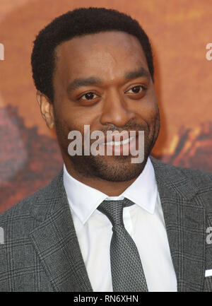 Sep 24, 2015 - London, England, UK - 'The Martian' European Premiere at Odeon, Leicester Square - Red Carpet Arrivals Photo Shows: Chiwetel Ejiofor Stock Photo