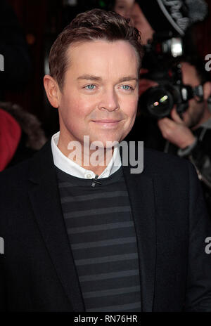 Feb 11, 2015 - London, England, UK - Britain's Got Talent London Audition, Dominion Theatre, Tottenham Court Road Photo Shows: Stephen Mulhern Stock Photo