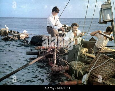 KIRK,MILLS,MACARTHUR, SWISS FAMILY ROBINSON, 1960 Stock Photo