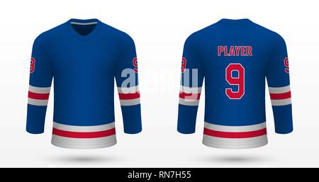 Realistic sport shirt Detroit Pistons, jersey template for