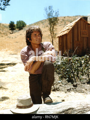 MICHAEL LANDON, LITTLE HOUSE ON THE PRAIRIE, 1974 Stock Photo