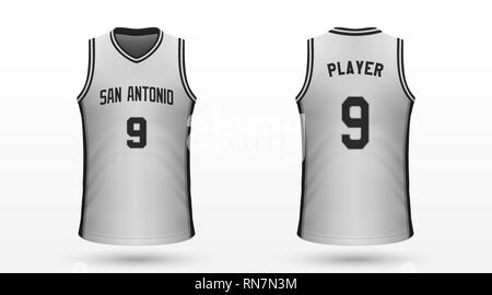 spurs basketball shirt