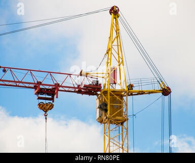 The automatic mechanism for building of houses. High resolution image. Stock Photo