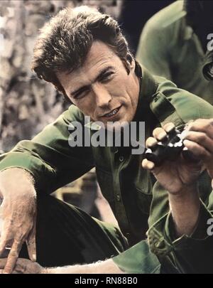 CLINT EASTWOOD, KELLY'S HEROES, 1970 Stock Photo