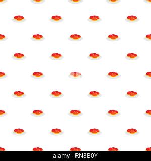 Sweet jewish bakery on plate icon. Flat illustration of sweet jewish bakery on plate vector icon for web design Stock Vector