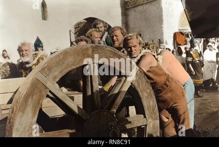 RICHARD WIDMARK, THE LONG SHIPS, 1964 Stock Photo