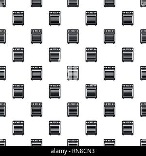 Gas cooker pattern seamless vector repeat geometric for any web design Stock Vector