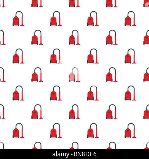 Vacuum cleaner pattern seamless vector repeat for any web design Stock Vector