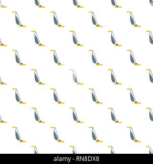 Stick vacuum cleaner pattern seamless vector repeat for any web design Stock Vector