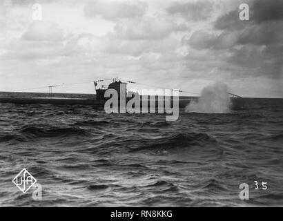 Morgenrot / Dawn 1933 German movie submarine U/Boot director Gustav Ucicky UFA Stock Photo