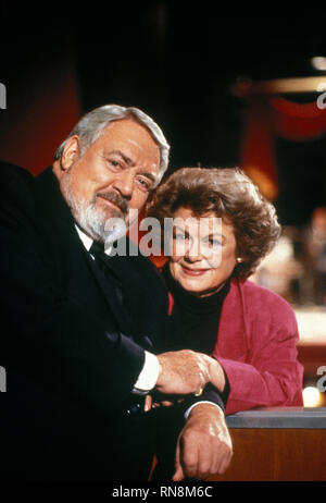 BURR,HALE, PERRY MASON, 1986 Stock Photo