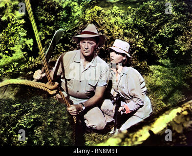 MITCHUM,MARTINELLI, RAMPAGE, 1963 Stock Photo