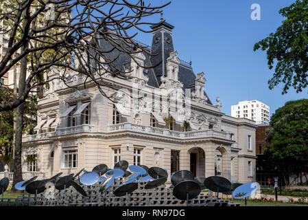 Recently opened cultural center and exposition space of FIRJAN in Rio de Janeiro dedicated to new media, design, marketing and artificial intelligence Stock Photo