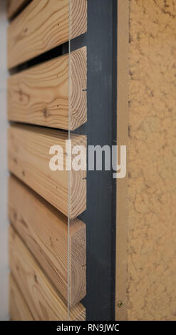 timber frame building detail of construction Stock Photo - Alamy