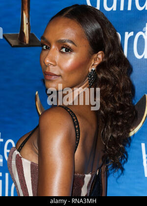Writer Janet Mock arrives on the red carpet for the 90th annual Academy