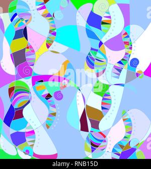 abstract background image of the light colored clutter Stock Vector