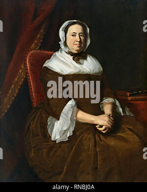 John Singleton Copley (Boston, 1738-London, 1815). Portrait of Mrs. Samuel Hill (Miriam Kilby) (ca. 1764). Oil on canvas. 128.4 x 102 cm. Museum: Museo Nacional Thyssen-Bornemisza, Madrid. Stock Photo