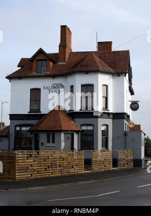 The Salmon Tail pub, Stratford-upon-Avon, UK Stock Photo