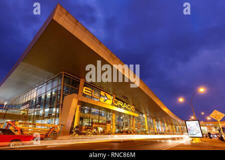 Bogota, Colombia – January 30, 2019: Terminal of Bogota airport (BOG) in Colombia. | usage worldwide Stock Photo