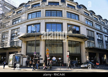 Le Bon Marché Department Store - Paris - France Stock Photo