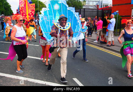 Carnival Man Stock Photo