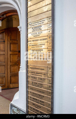 Name Plates For Medical And Other Consulting Firms Macquarie