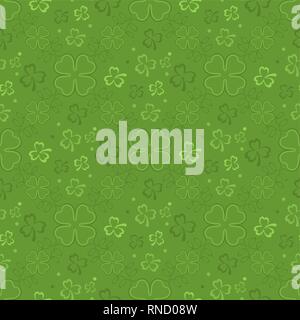 Patrick day seamless pattern Stock Vector