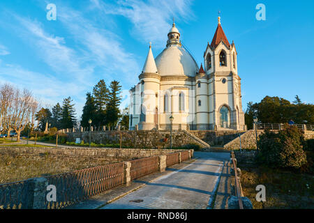 Penafiel, Portugal - February 05, 2015: Sameiro sanctuary in Penafiel, north of Portugal Porto District, Portugal. Stock Photo