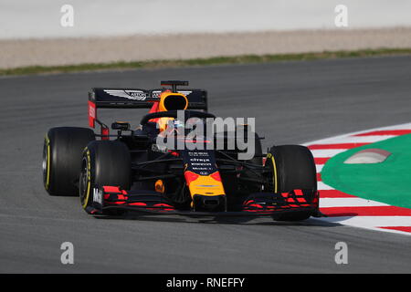 Barcelona, Spain. 18th Feb, 2019. First Winter Testing 2019; Barcellona; MontmelÃ²; Circuit of Catalunya, 18 to 21 February 2019 Credit: Independent Photo Agency Srl/Alamy Live News Stock Photo