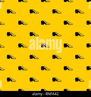 Tango shoe pattern vector Stock Vector