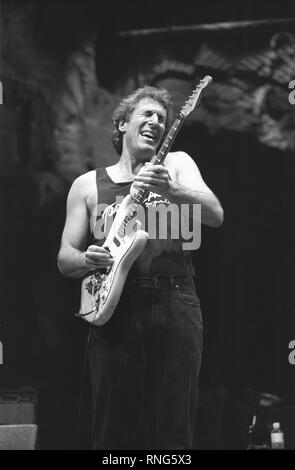 CPR guitarist Jeff Pevar is shown on stage during a concert appearance ...