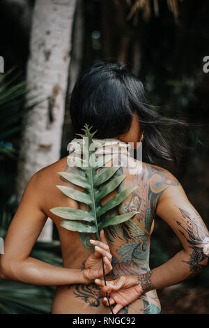 Tattooed Hula Teen