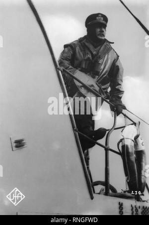 Morgenrot / Dawn 1933 UFA U-Boot U-Boat submarine World War One Rudolf Forster director Gustav Ucicky Germany Deutschland Stock Photo