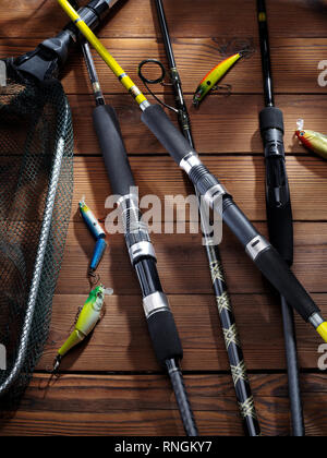 Fishing rod Stock Photo