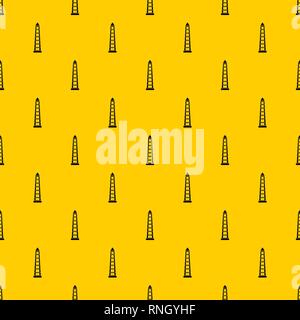 Obelisco of Buenos Aires pattern vector Stock Vector