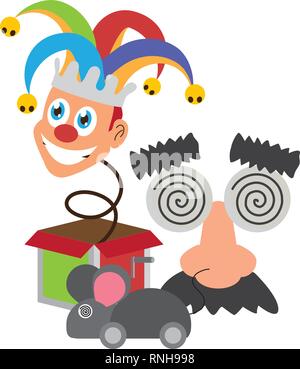 april fools day Stock Vector