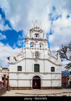 La Veracruz Church, Medellin, Antioquia Department, Colombia Stock Photo