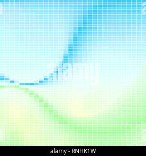 colorful background in pixel art Stock Vector