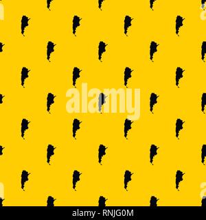 Map of Argentina pattern vector Stock Vector