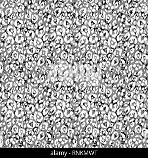 Animal abstract monochrome texture. Spotterd seamless pattern. Stock Vector